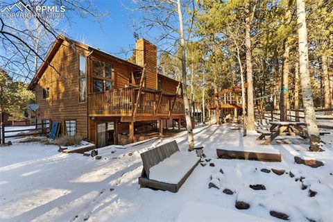 Tiny photo for 747 Pinon Ridge Drive, Woodland Park, CO 80863 (MLS # 4812165)