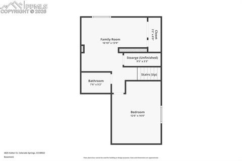 Tiny photo for 4825 Halter Court, Colorado Springs, CO 80922 (MLS # 9821260)