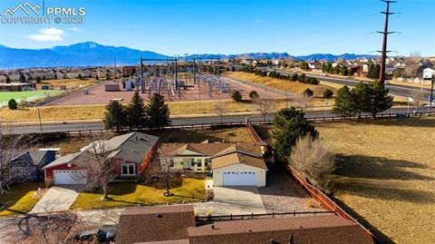 Tiny photo for 4687 Pine Marten Point, Colorado Springs, CO 80922 (MLS # 3818289)