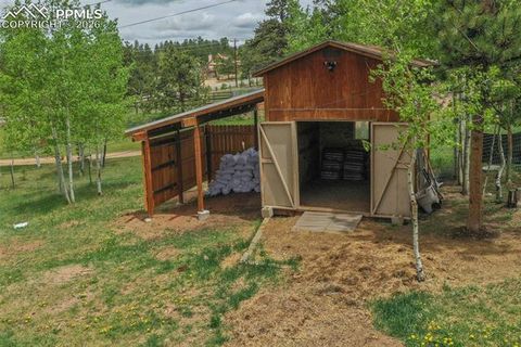 Tiny photo for 1901 Rampart Range Road, Woodland Park, CO 80863 (MLS # 2357556)