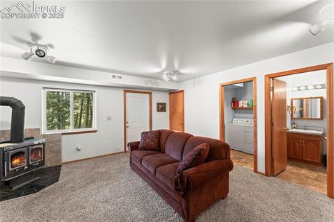 Tiny photo for 485 Donzi Trail, Florissant, CO 80816 (MLS # 5643264)