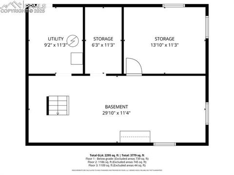 Tiny photo for 5135 Topaz Drive, Colorado Springs, CO 80918 (MLS # 4435925)