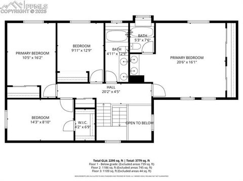 Tiny photo for 5135 Topaz Drive, Colorado Springs, CO 80918 (MLS # 4435925)