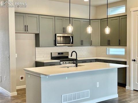 Tiny photo for 6593 Vistancia Avenue, Colorado Springs, CO 80922 (MLS # 7622734)