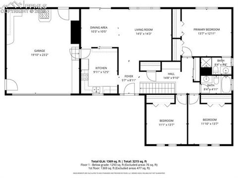 Tiny photo for 6375 Okeechobee Place, Colorado Springs, CO 80915 (MLS # 7566545)