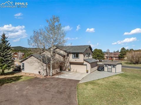 Tiny photo for 1860 Blackfoot Trail, Woodland Park, CO 80863 (MLS # 7037560)