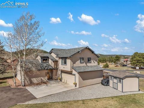 Photo of 1860 Blackfoot Trail, Woodland Park, CO 80863 (MLS # 7037560)
