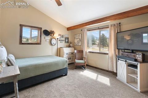 Tiny photo for 1860 Blackfoot Trail, Woodland Park, CO 80863 (MLS # 7037560)