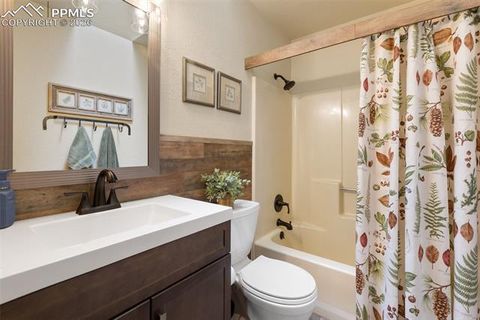 Tiny photo for 1860 Blackfoot Trail, Woodland Park, CO 80863 (MLS # 7037560)