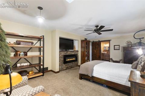 Tiny photo for 1860 Blackfoot Trail, Woodland Park, CO 80863 (MLS # 7037560)
