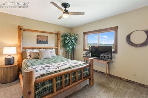 Tiny photo for 1860 Blackfoot Trail, Woodland Park, CO 80863 (MLS # 7037560)