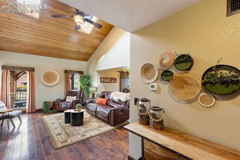 Tiny photo for 1860 Blackfoot Trail, Woodland Park, CO 80863 (MLS # 7037560)