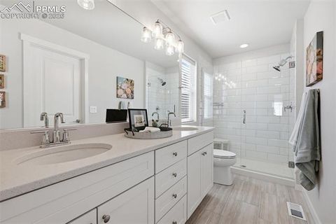 Tiny photo for 5885 Spring Breeze Drive, Colorado Springs, CO 80923 (MLS # 1346851)