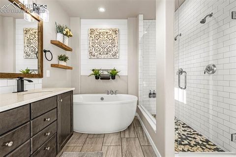 Tiny photo for 8263 Wheatland Drive, Colorado Springs, CO 80908 (MLS # 4706114)