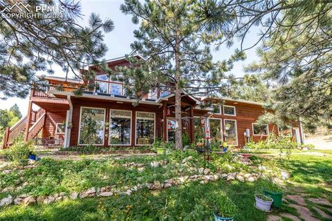 Photo of 2493 County Road 782 Road, Woodland Park, CO 80863 (MLS # 7459021)