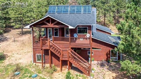Tiny photo for 2493 County Road 782 Road, Woodland Park, CO 80863 (MLS # 7459021)