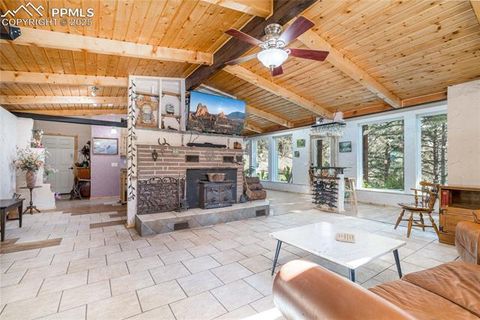 Tiny photo for 2493 County Road 782 Road, Woodland Park, CO 80863 (MLS # 7459021)
