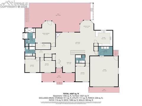 Tiny photo for 3575 Hare Haven Lane, Colorado Springs, CO 80930 (MLS # 1009716)