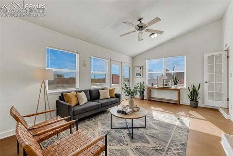 Tiny photo for 7815 Maverick Road, Colorado Springs, CO 80908 (MLS # 9687045)