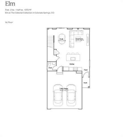 8994 Blue Feather Loop
