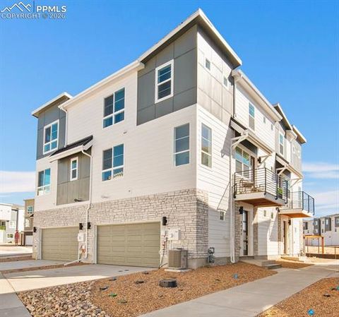 Photo of 2235 Peridot Loop Heights, Colorado Springs, CO 80908 (MLS # 7482428)