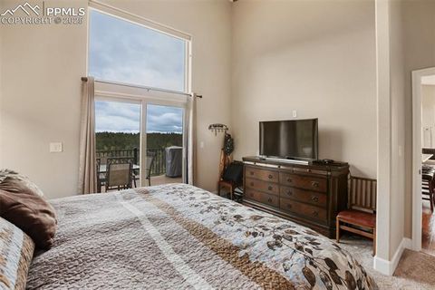 Tiny photo for 4101 Spruce Road, Woodland Park, CO 80863 (MLS # 4433754)