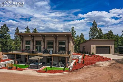 Tiny photo for 4101 Spruce Road, Woodland Park, CO 80863 (MLS # 4433754)