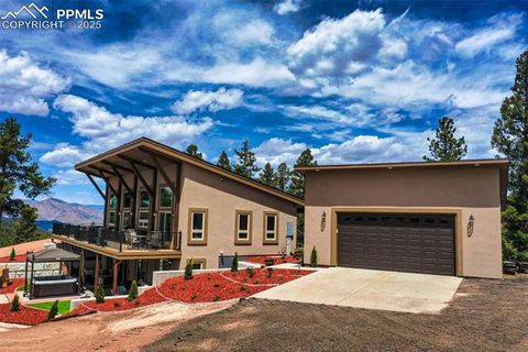 Tiny photo for 4101 Spruce Road, Woodland Park, CO 80863 (MLS # 4433754)