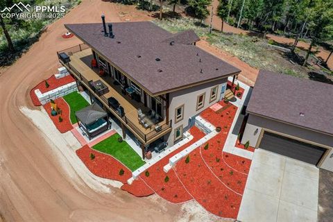 Tiny photo for 4101 Spruce Road, Woodland Park, CO 80863 (MLS # 4433754)