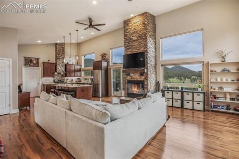 Tiny photo for 4101 Spruce Road, Woodland Park, CO 80863 (MLS # 4433754)