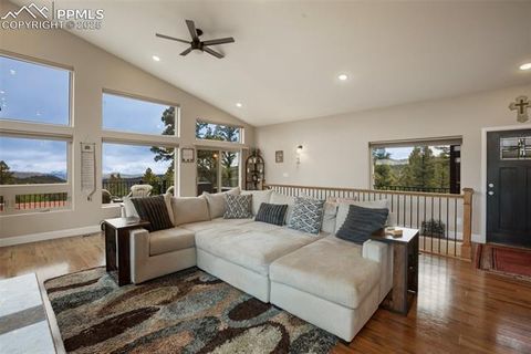 Tiny photo for 4101 Spruce Road, Woodland Park, CO 80863 (MLS # 4433754)
