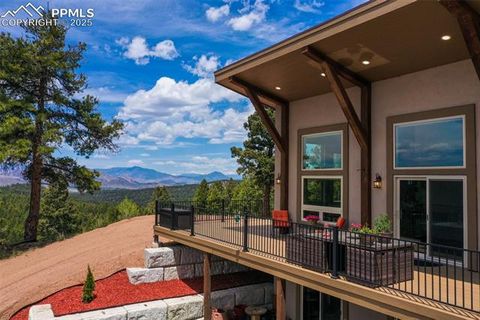 Tiny photo for 4101 Spruce Road, Woodland Park, CO 80863 (MLS # 4433754)