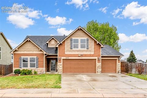 Photo of 3895 Shining Star Drive, Colorado Springs, CO 80925 (MLS # 1792134)