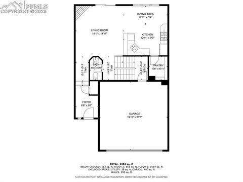 Tiny photo for 1347 Mirrillion Heights, Colorado Springs, CO 80904 (MLS # 2385317)