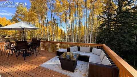 Tiny photo for 263 Wakanda Trail, Woodland Park, CO 80863 (MLS # 9275695)