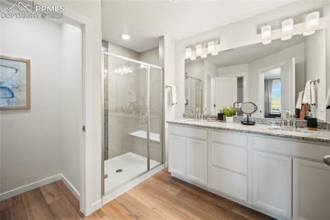 Tiny photo for 9130 Lanceleaf Drive, Colorado Springs, CO 80925 (MLS # 9671528)