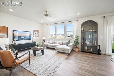 Tiny photo for 9130 Lanceleaf Drive, Colorado Springs, CO 80925 (MLS # 9671528)