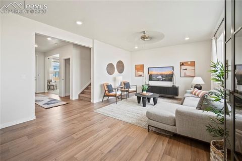 Tiny photo for 9130 Lanceleaf Drive, Colorado Springs, CO 80925 (MLS # 9671528)