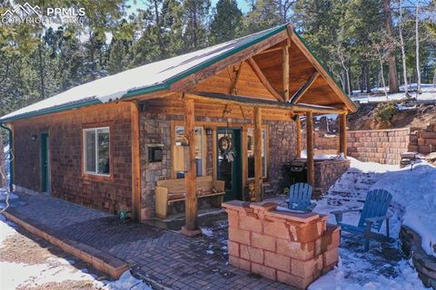 Photo of 526 Wakanda Trail, Woodland Park, CO 80863 (MLS # 3432905)
