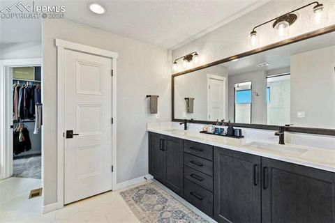 Tiny photo for 9912 Bison Valley Trail, Colorado Springs, CO 80908 (MLS # 4103051)
