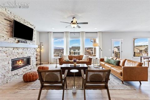 Tiny photo for 9912 Bison Valley Trail, Colorado Springs, CO 80908 (MLS # 4103051)