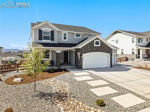 Photo of 9912 Bison Valley Trail, Colorado Springs, CO 80908 (MLS # 4103051)