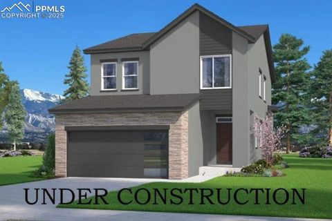 Photo of 8215 Harvey Logan Drive, Colorado Springs, CO 80908 (MLS # 5497813)