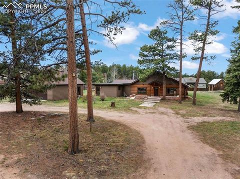 Photo of 1100 Rampart Range Road, Woodland Park, CO 80863 (MLS # 7403928)