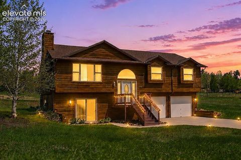 Photo of 812 Red Eagle Court, Woodland Park, CO 80863 (MLS # 4489505)