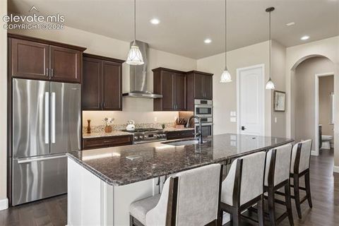Tiny photo for 14894 Snowy Pine Point, Colorado Springs, CO 80908 (MLS # 6620393)