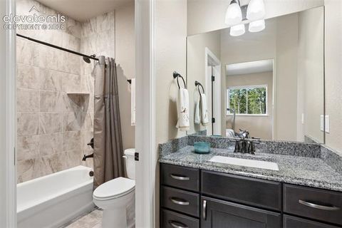 Tiny photo for 14894 Snowy Pine Point, Colorado Springs, CO 80908 (MLS # 6620393)