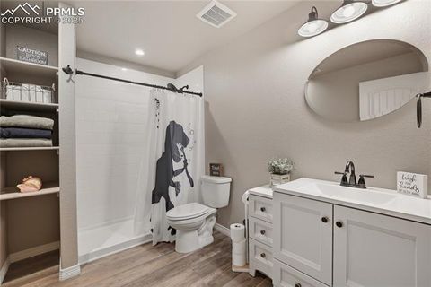 Tiny photo for 7718 Wagonwood Place, Colorado Springs, CO 80908 (MLS # 1760538)