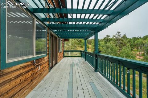 Tiny photo for 163 Big Horn Lane, Florissant, CO 80816 (MLS # 1276315)