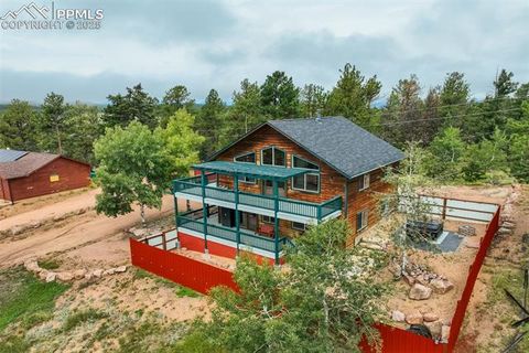 Tiny photo for 163 Big Horn Lane, Florissant, CO 80816 (MLS # 1276315)